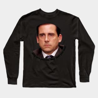 Micheal Scott Long Sleeve T-Shirt